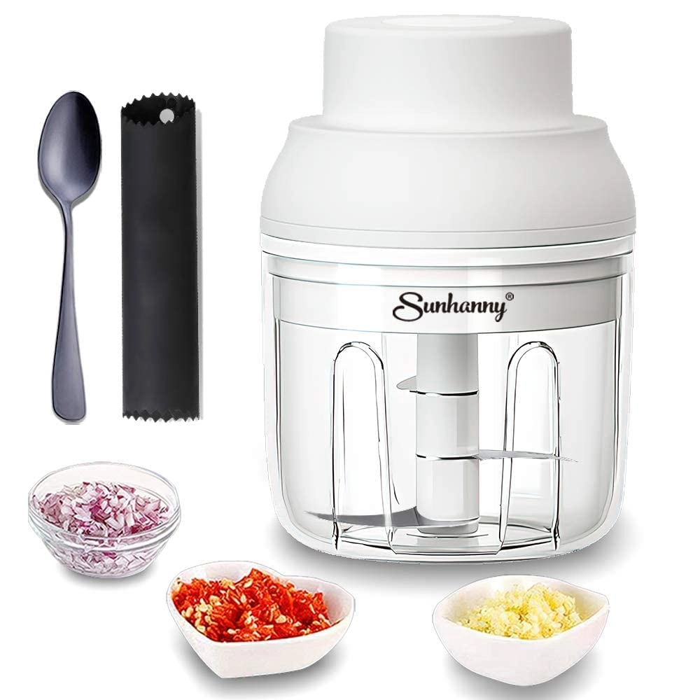 Sunhanny Electric Garlic Chopper - 250ML 45 Watt-hours