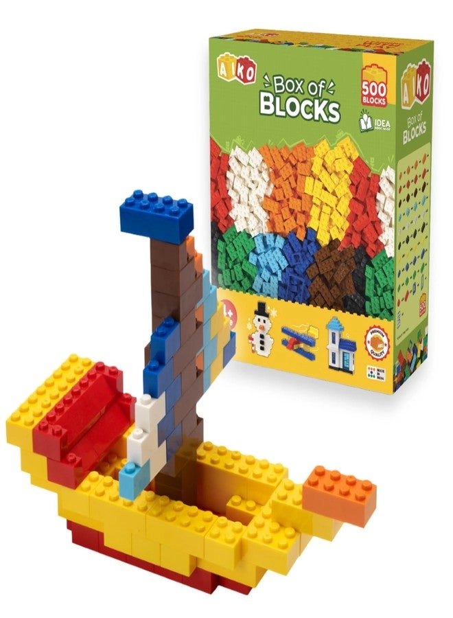 AIKO Box of Blocks - 500 pcs