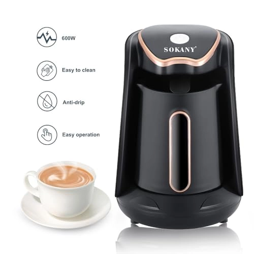 Electric Turkish Coffee Maker - 250ml 600 W