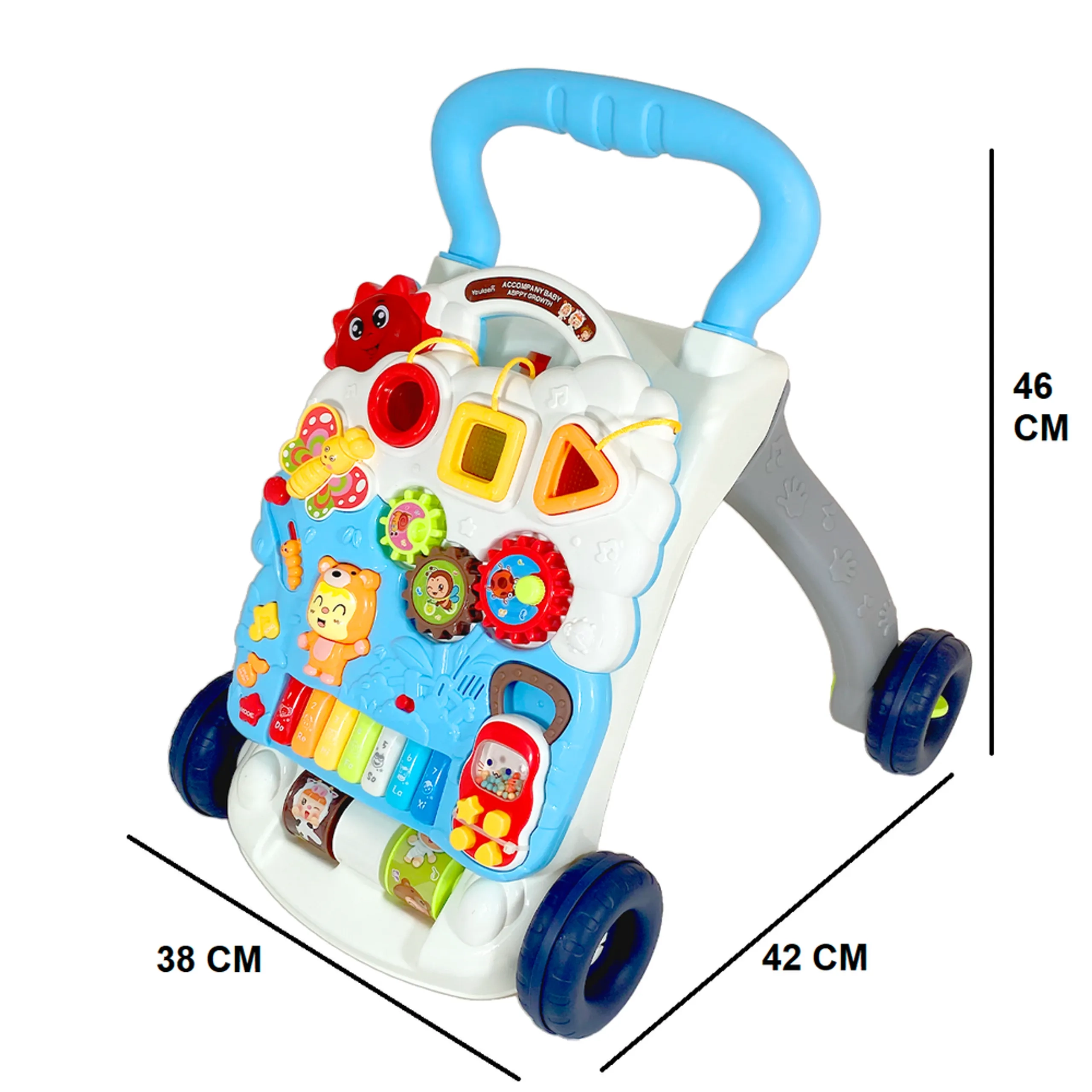 Baby Musical Learning Walker - With Toys & Music