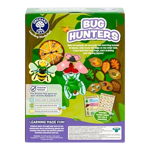 Bug Hunters - 3 years and above