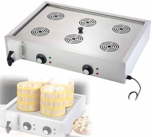 Electric Dim Sum Steamer - 2/4/6 hole 30-110C