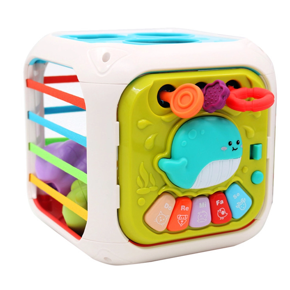 Little Learners 7 7-in-1 Shape Sorting Box - 18 months+
