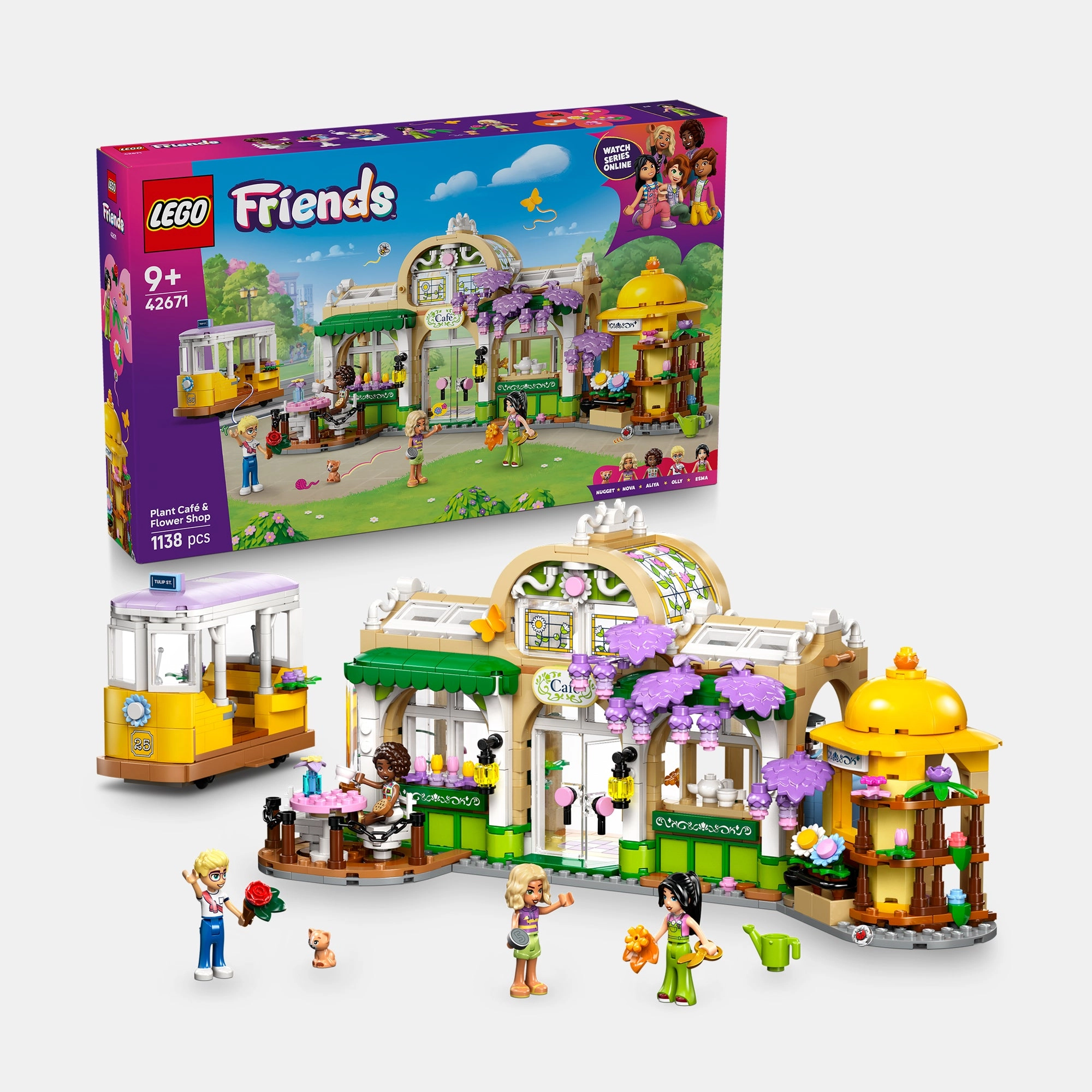 LEGO Plant Café & Flower Shop - 1138 pcs