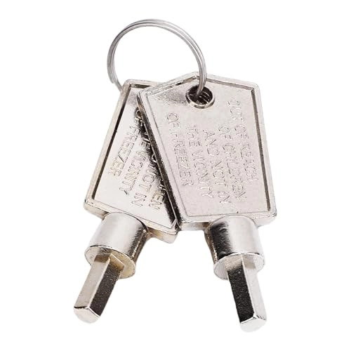 Freezer Key - Aluminum Alloy Portable Lightweight 2 Pcs