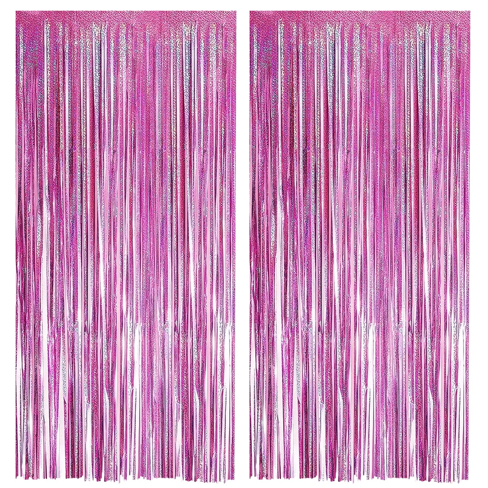 alaoo Tinsel Curtain - 2PCS Birthday Party