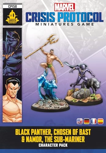 Marvel: Crisis Protocol: Black Panther, Chosen of Bast & Namor, the Sub-Mariner