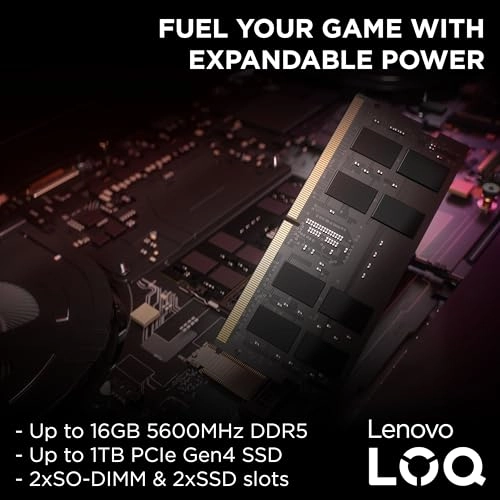 LOQ 15ARP9 83JC00KVAX - 15.6'' Ryzen 5 7235HS 24GB DDR5 512GB SSD