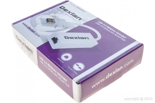 3 Ports USB 3.0 1000Mbps Ethernet PCI-Express x1 Card - Ethernet, PCI, USB 3.0