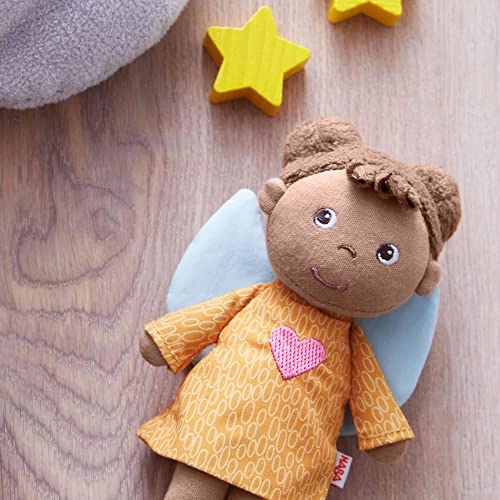 Nora Guardian Angel Doll - 17 cm yellow