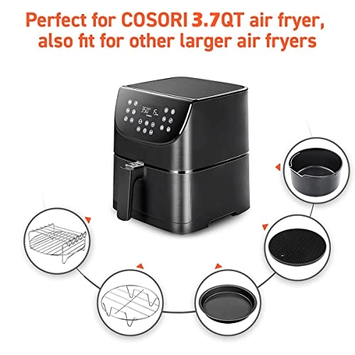 Air Fryer Accessories - Stainless steel silicone 6PCS