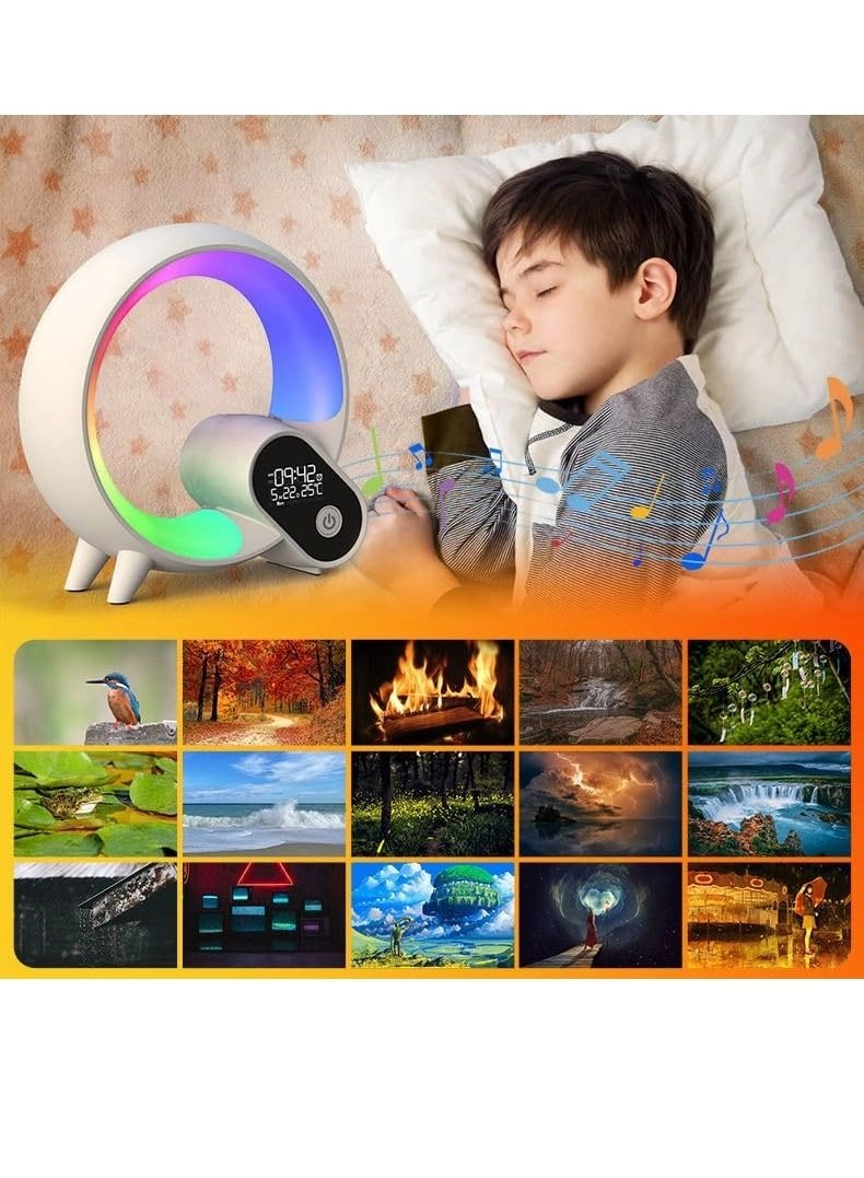 Q Lamp - Wireless Charger RGB Color Changing Dimmable Night Light