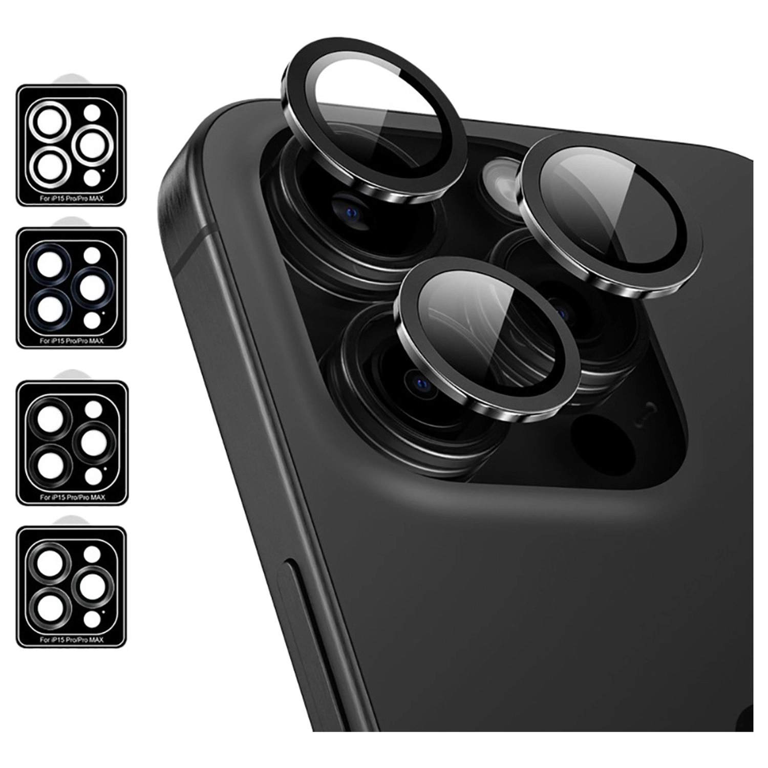 Lens Protector iPhone 16 Pro Max - Scratch Resistant Anti-Fingerprint