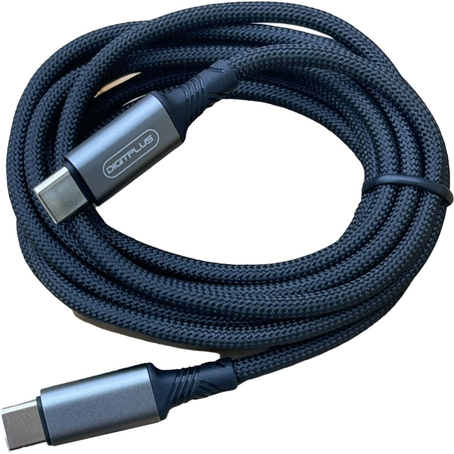 Hong Kong Digital Plus Company Charge Cable 100W USB-C to USB-C 1m Leather