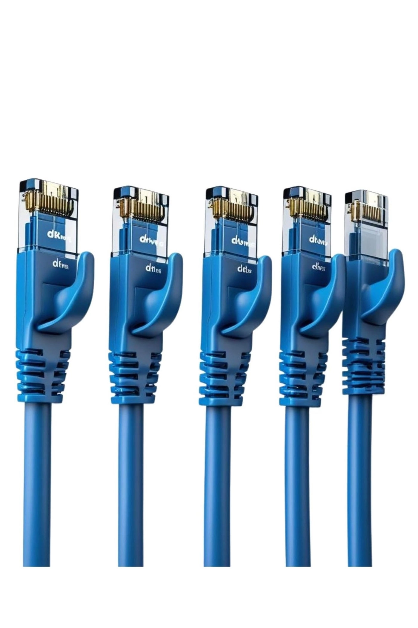 DKURVE Cat6 Ethernet Cable - 0.5m Pack