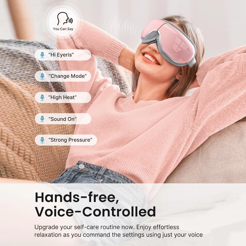 Eye Massager - Heat Bluetooth Music Rechargeable