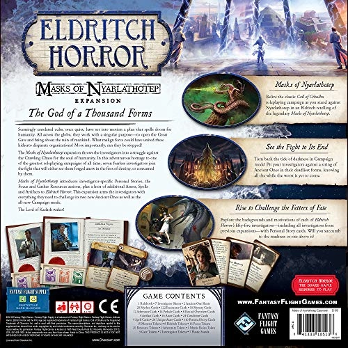 Eldritch Horror: Masks of Nyarlathotep