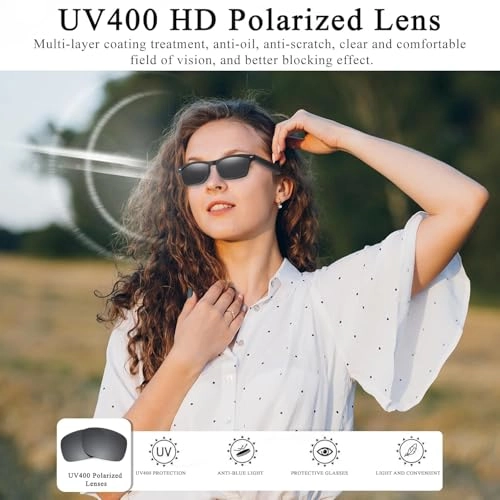 Smart Glasses - Bluetooth 5.3 164+Languages Real-time Translation