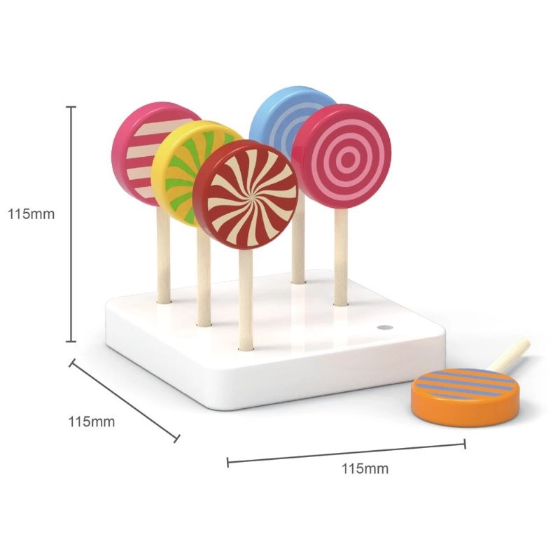 Play Food Lollipop Set - 6pcs (PCG-44529)