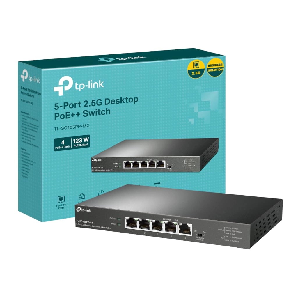 TL-SG105PP-M2 5-ports