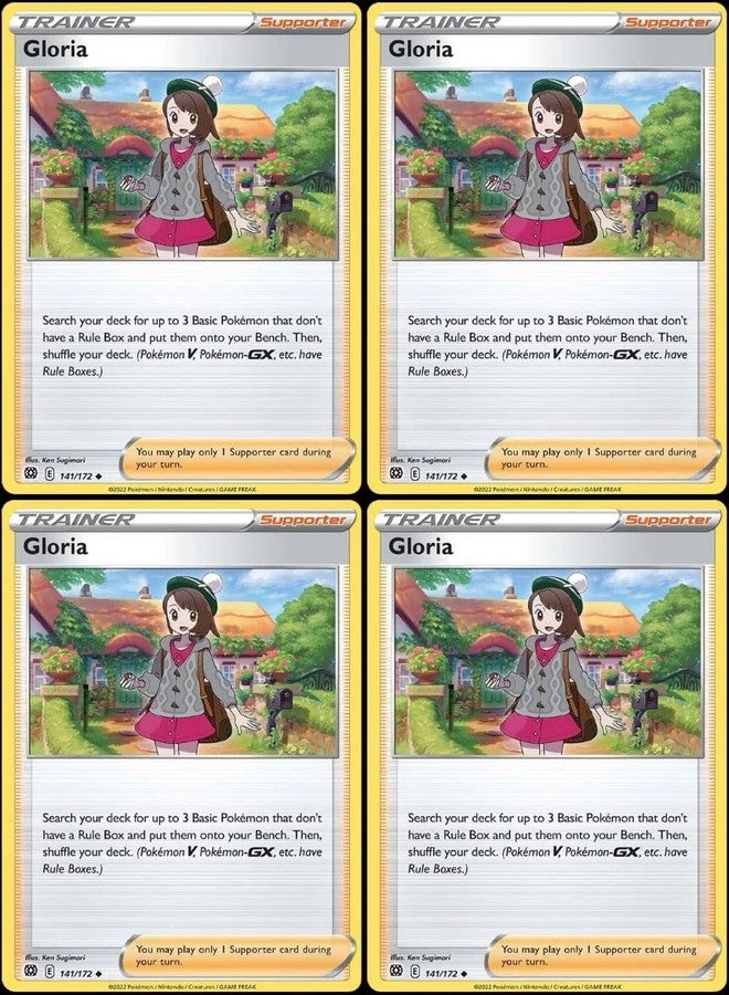 Pokémon Gloria 141/172 - 4pcs