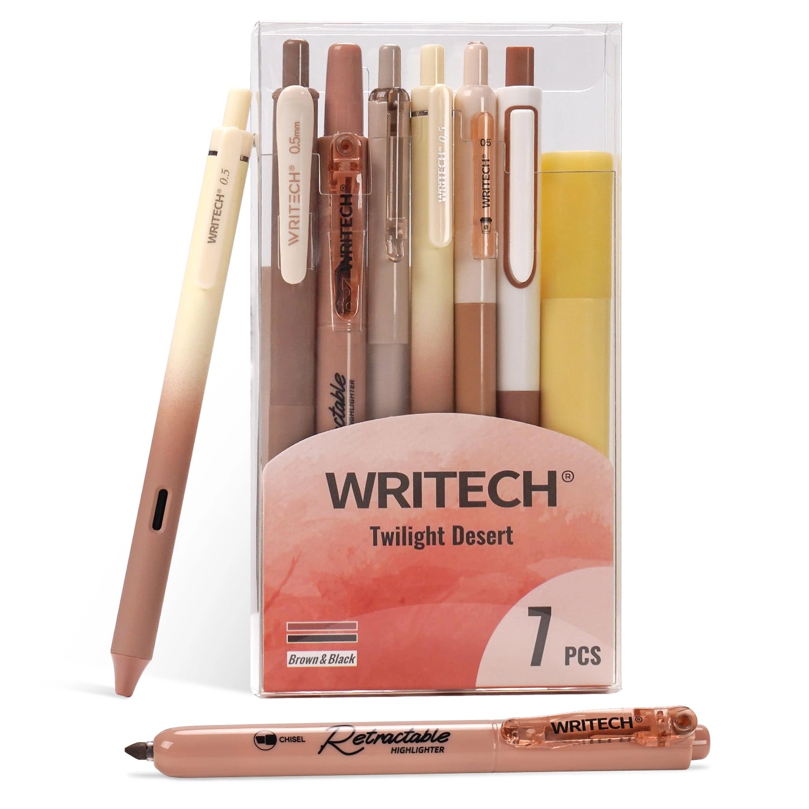 Gel Pens - 7ct 0.5mm
