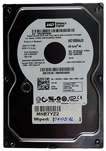 Caviar SE 3.5" 7200rpm 8MB ATA/100 (WD1600JB/WD1600AAJB) - 160GB
