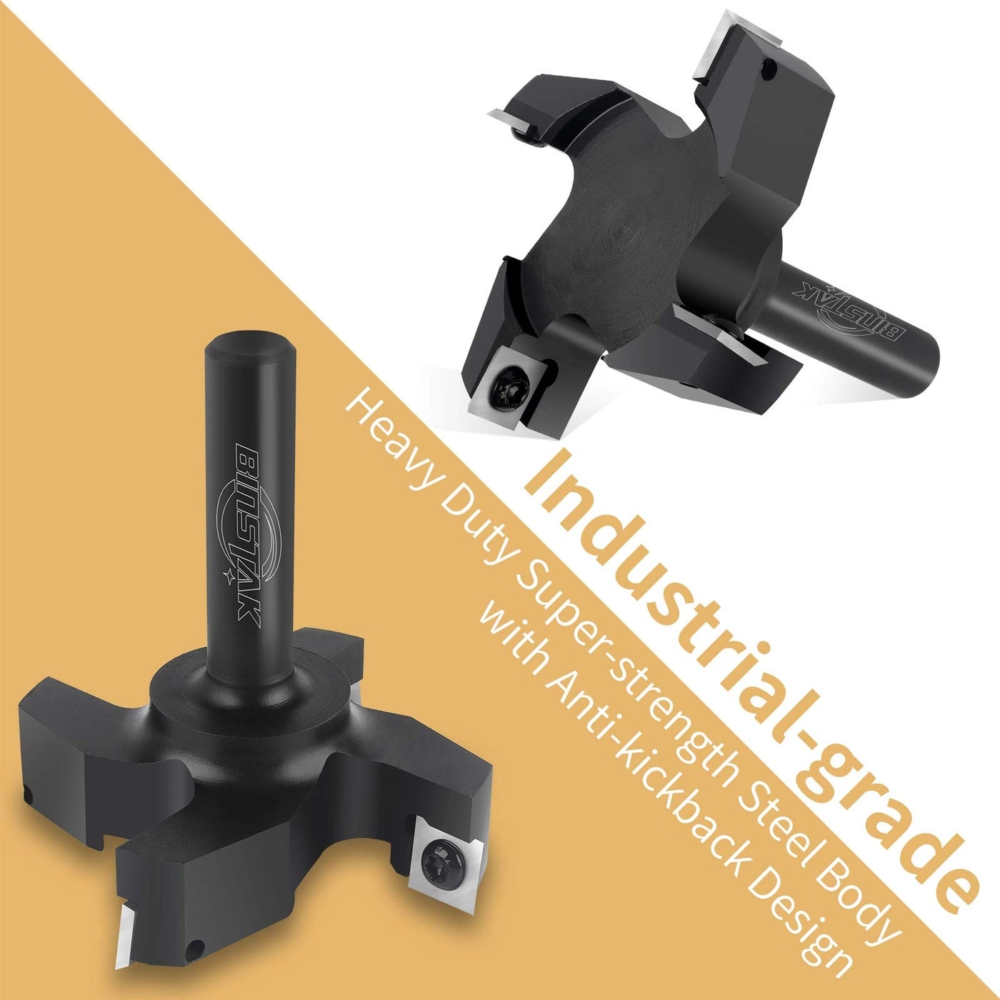 Spoilboard Surfacing Router Bit - 3"" 1/2"" 1 x