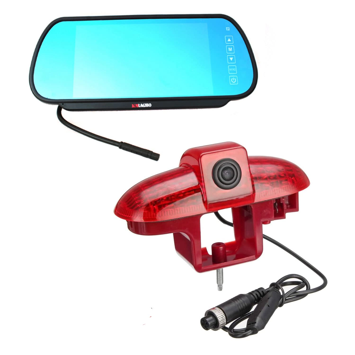 KNRAGHO Vivaro Rear View Camera - night mode 4-pin connector 628 x 586 pixels