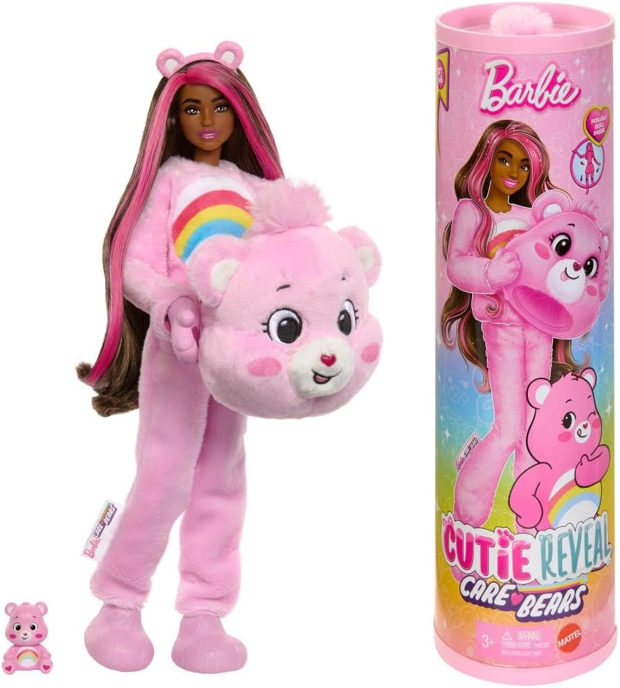 Barbie Cutie Reveal - Care Bears 10 Surprises Ages 3+