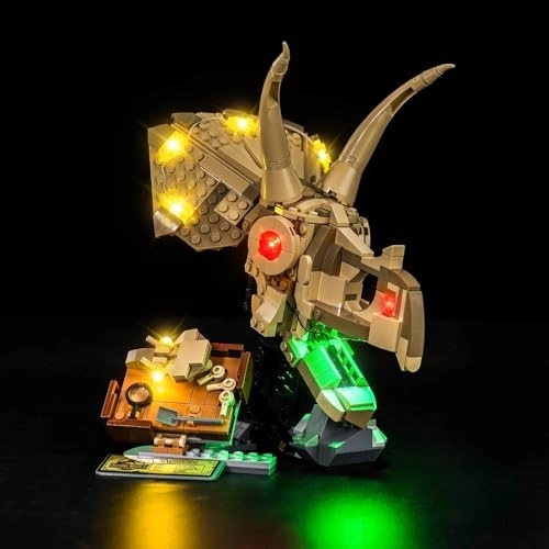 Lighting Kit 76969 - ABS Triceratops Skull for LEGO 76969