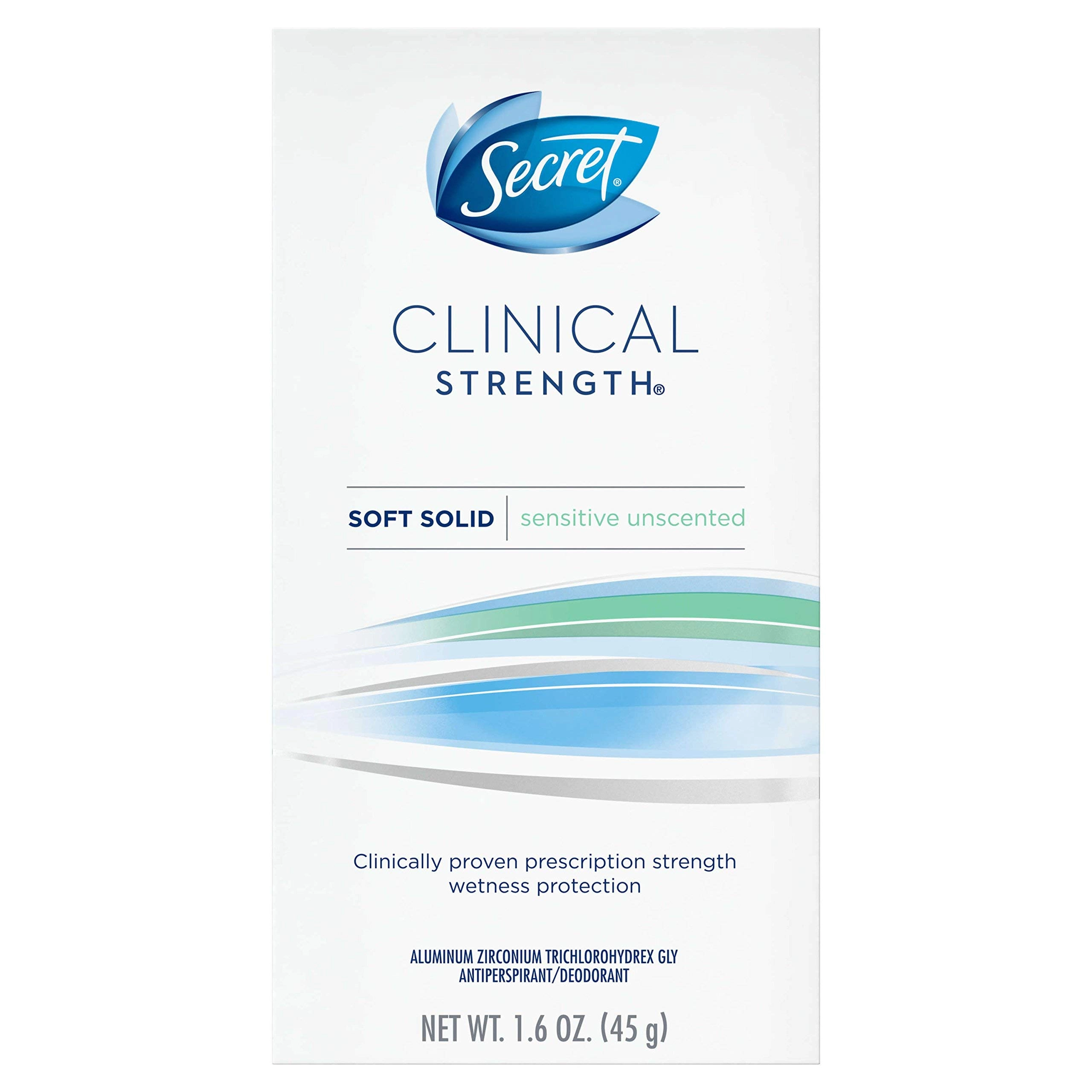 Clinical Strength Invisible Solid Antiperspirant And Deodorant - Free And Sensitive 45 g