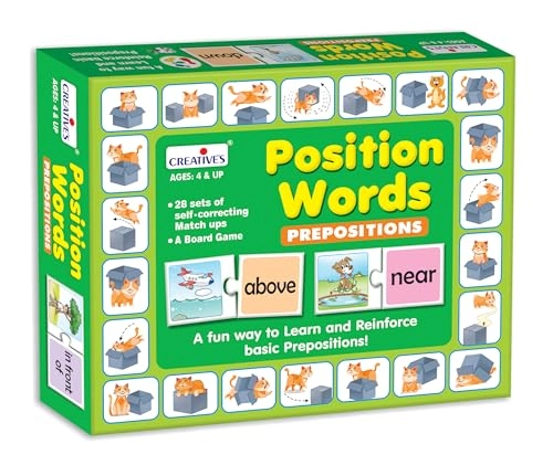 Position Words - Educational Spelling Multicolor