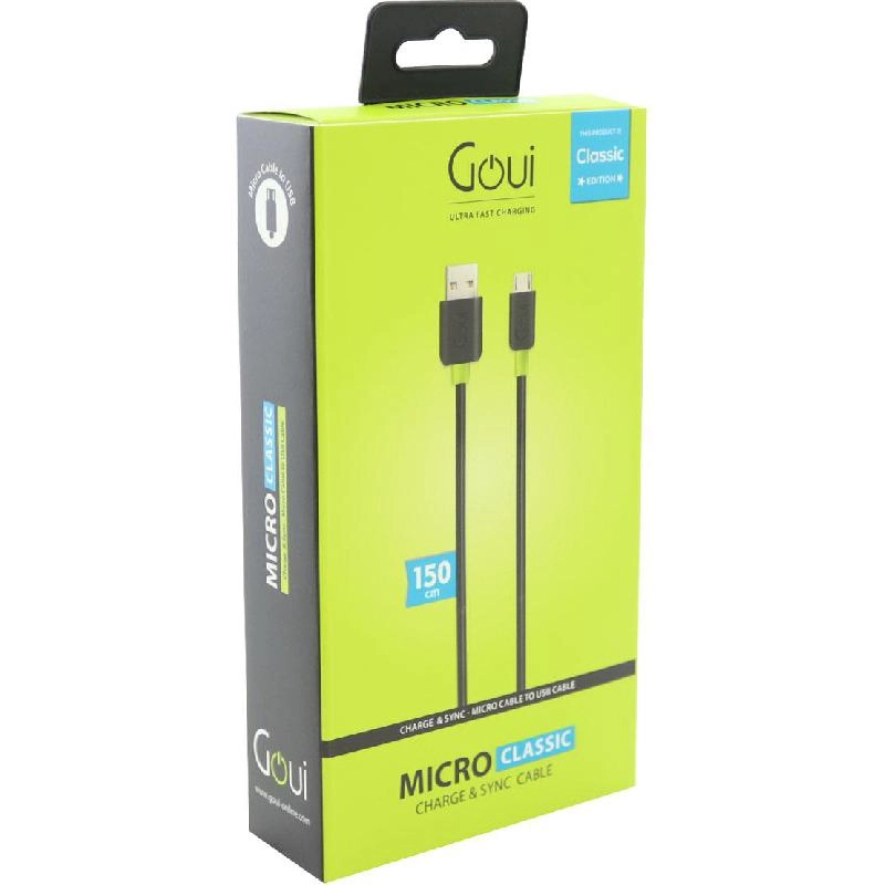 Charge Cable USB to Micro USB 1.5m