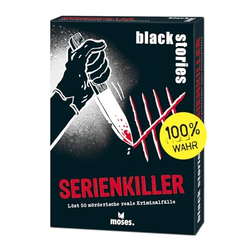 black stories Serienkiller - 50 Rätselkarten (German)