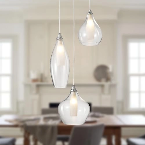 Modern LED Chandelier - 3000-6000K Dimmable