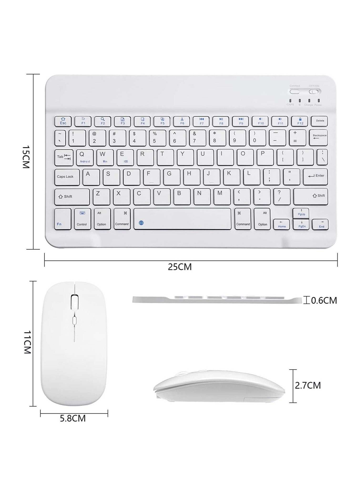 Keyboard and Mouse Combo - US Wireless