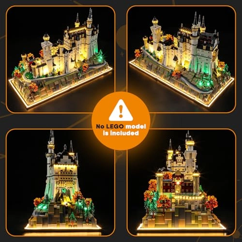 Light Set for Lego 21063 Neuschwanstein Castle