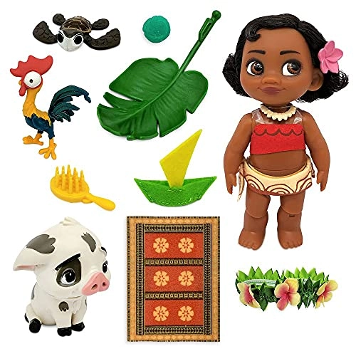 Moana Mini Doll Play Set - 5 Inches Animators' Collection Ages 3+