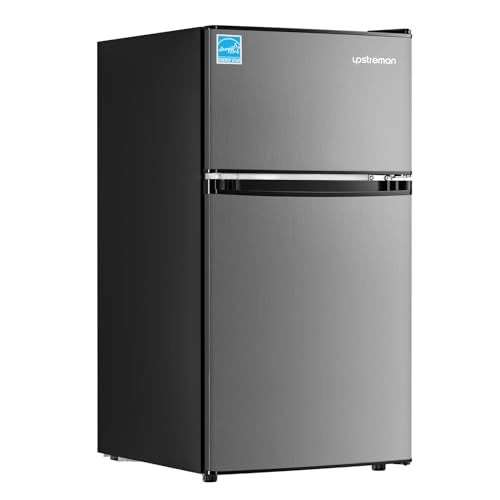 Upstreman Mini Double Door Refrigerator
