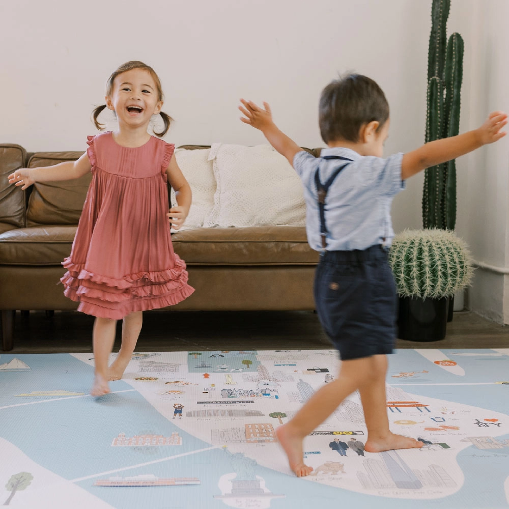 New York City Tour Play Mat - 0 month
