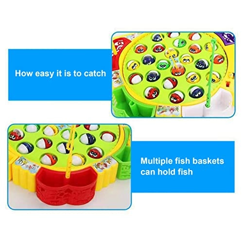 Fishing Game - 3 years + 24 Fish 5 Poles