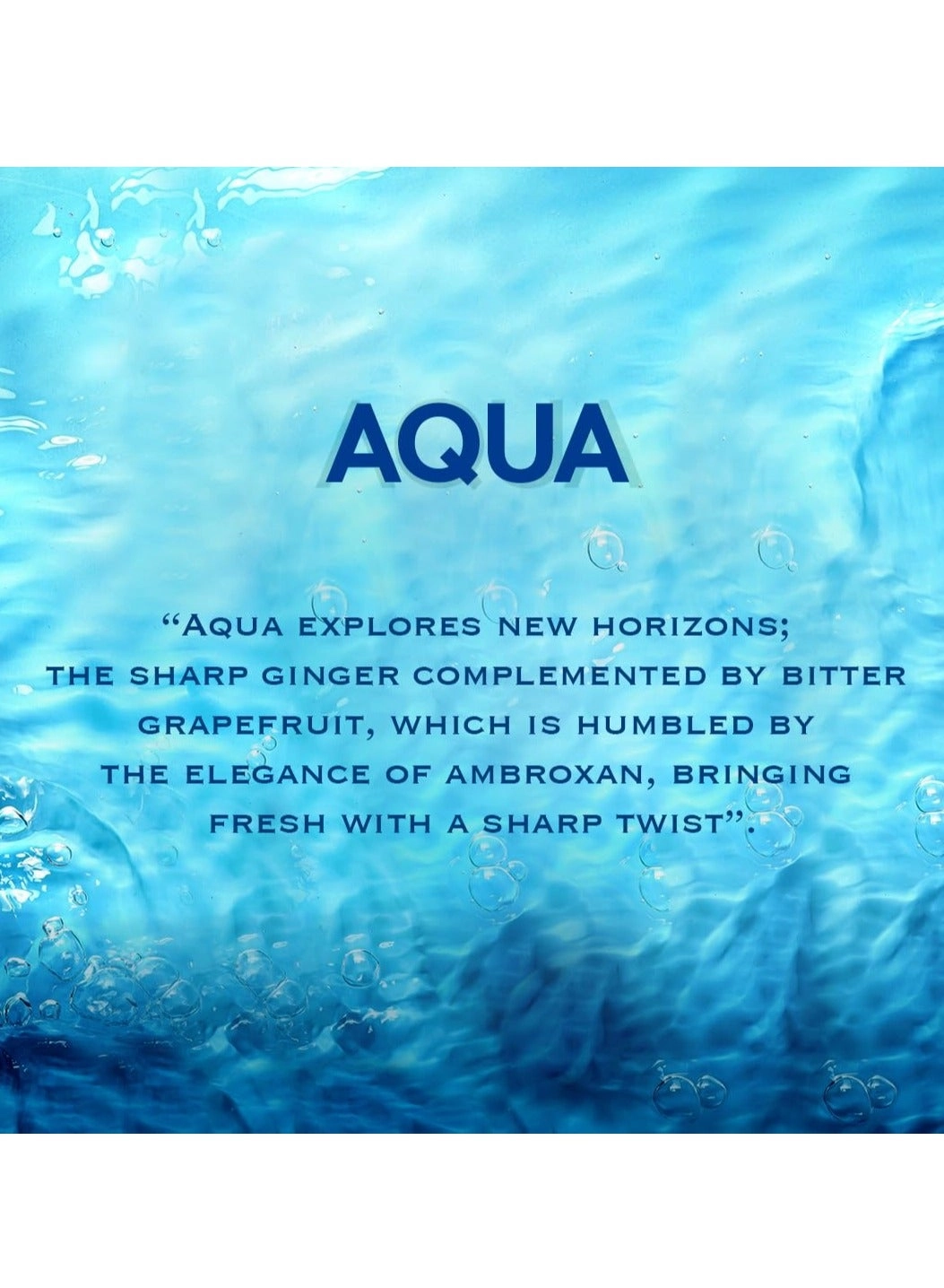 Aqua Eau de Parfum 80 ml