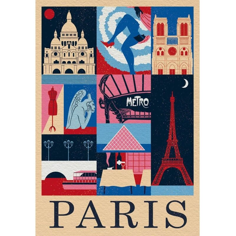 Style City Paris Puzzle (39843) - 1000 pcs