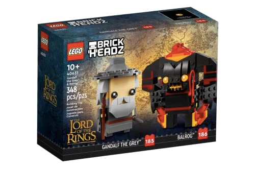 Gandalf the Grey & Balrog - 348-piece BrickHeadz