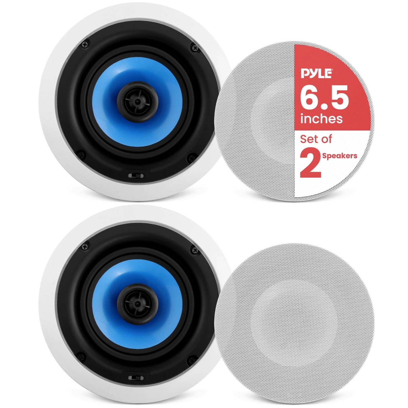 InWall InCeiling Speakers - 125W