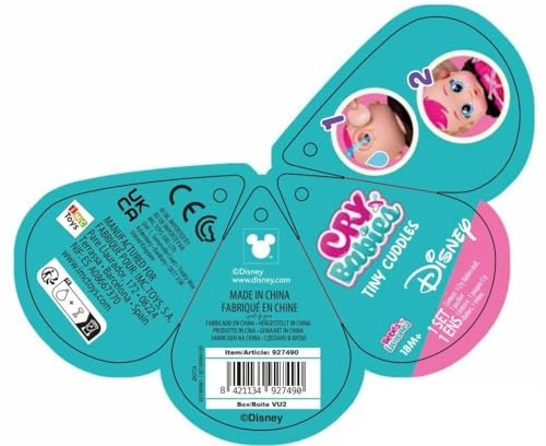 Simba Baby Doll - Cries Real Tears 3 Accessories Ages 18 months+