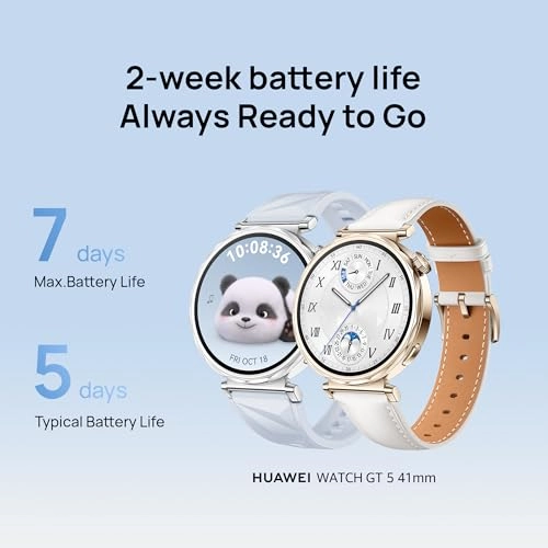 Watch GT5 41mm Stainless Steel GPS