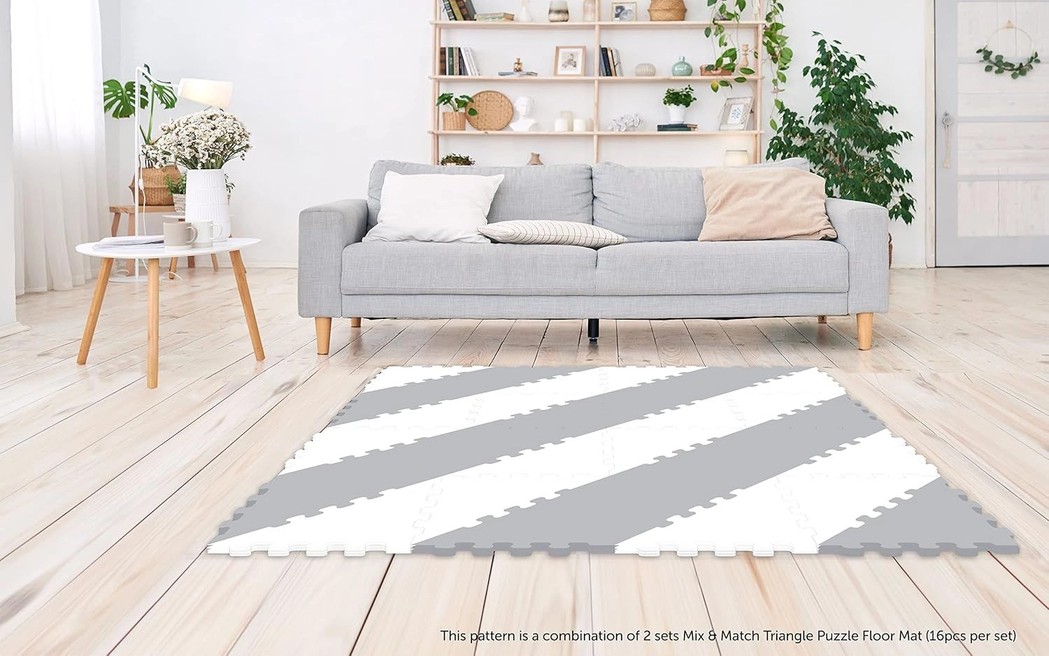 Triangle Puzzle Floor Mat - 10 Months