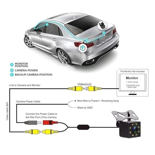 HD CCD Car Rear View Camera - Night vision